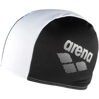 Шапка для плавания Arena POLYESTER II JR (002468-510)черный, белый Дет OSFM( - Robinzon.ua