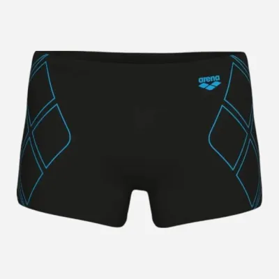 Плавки-шорты для мужчин Arena GRAPHIC SWIM SHORT черный Муж 90 009083-508 90 - Robinzon.ua