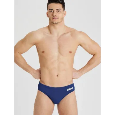 Плавки Arena Men's Team Swim Briefs Solid Navy-White Синій 75 (004773-750) - Robinzon.ua