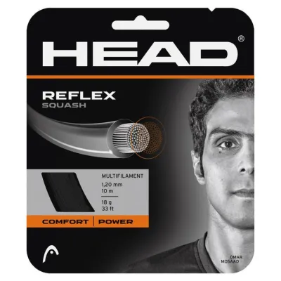 Струна для сквоша Head Reflex squash set 1.20 10 m 281256 bk - Robinzon.ua