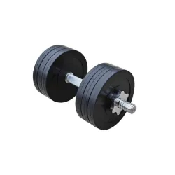 Гантель обгумована набірна Одна на 16 кг Гантелі, гирі, штанги та диски металеві Гантель обгумована набірна Одна на 16 кг Гантелі, гирі, штанги та диски металеві - Robinzon.ua