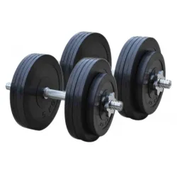 Гантелі обгумовані набірні 2 по 26 кг Гантелі, гирі, штанги та диски металеві Гантелі обгумовані набірні 2 по 26 кг Гантелі, гирі, штанги та диски металеві - Robinzon.ua