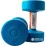 Гантелі пластикові пара LiveUP CEMENT DUMBELL блакитний 2х3кг LS2003-3 ( 2шт.) - Robinzon.ua