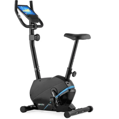Велотренажер магнітний Gymtek XB800 чорний із синім - Robinzon.ua