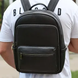 Шкіряний чоловічий рюкзак класичний чорний з натуральної шкіри якісний Tiding Bag 68932 Шкіряний чоловічий рюкзак класичний чорний з натуральної шкіри якісний Tiding Bag 68932 - Robinzon.ua