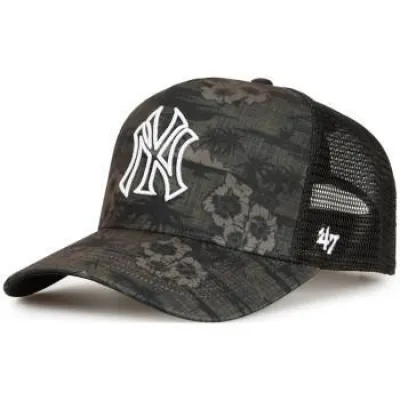 Кепка 47 Brand New York Yankees Fiji Alt сірий, чорний Уні One Size B-FIJIA17PTS-CC - Robinzon.ua
