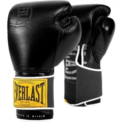 Боксерские перчатки  Everlast 1910 CLASSIC TRAINING GLOVE черный Уни 16 унций P00001713 - Robinzon.ua
