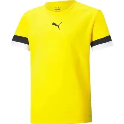 Футболка Puma teamRISE Jersey Jr жовтий Діт 140 см 704938-07 140 см - Robinzon.ua