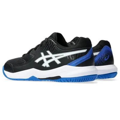 Кроссовки дет.  Asics GEL-Dedicate 8 black/white/blue (33) 1044A077-002 33 - Robinzon.ua