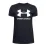 Футболка UA W SPORTSTYLE LOGO SS черный Жен MD 1356305-001 - Robinzon.ua