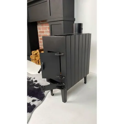 Печь-буржуйка 4мм с радиатором и варочной поверхностью 5мм - Robinzon.ua