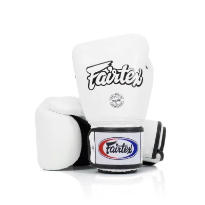 Боксерські рукавиці Fairtex BGV1 White 12 унцій - Robinzon.ua