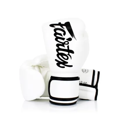 Боксерські рукавиці Fairtex BGV14 White 14 унцій - Robinzon.ua