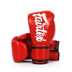 Боксерские перчатки Fairtex BGV14 Red 16 унций Боксерские перчатки Fairtex BGV14 Red 16 унций - Robinzon.ua