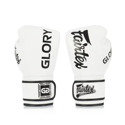 Боксерские перчатки Fairtex BGVG1 White 12 унций - Robinzon.ua