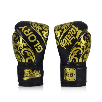 Боксерские перчатки Fairtex BGVG2 Velcro Black 12 унций - Robinzon.ua