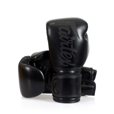 Боксерські рукавиці Fairtex BGV14SB Black 14 унцій - Robinzon.ua