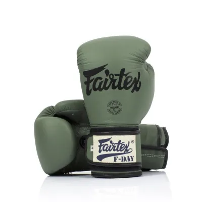 Боксерские перчатки Fairtex BGV11 Green 16 унций - Robinzon.ua