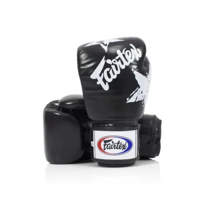 Боксерські рукавиці Fairtex BGV1 Nation Print Black 10 унцій - Robinzon.ua