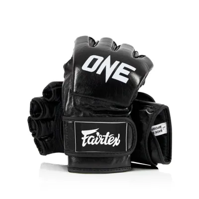 Рукавиці для ММА Fairtex FGV12 ONE Black M - Robinzon.ua