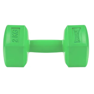 Гантель композитна PowerPlay 4124 Hercules 2 кг. Зелена  (1шт.) - Robinzon.ua
