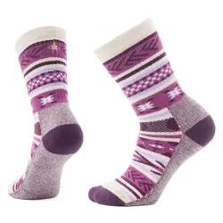 Носки мужские Smartwool Everyday Cabin Games Crew, Meadow Mauve, S (SW SW002511.A22-S) - Robinzon.ua