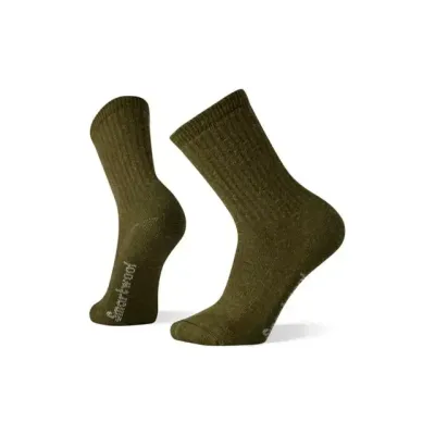 Шкарпетки чоловічі Smartwool Classic Hike Full Cushion Solid Crew, Military Olive, р.M (SW SW001646.D11-M) - Robinzon.ua