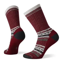 Шкарпетки жіночі Smartwool Women's Everyday Cozy Cabin Crew, Tibetan Red, р.S (SW 10048.A25-S) - Robinzon.ua
