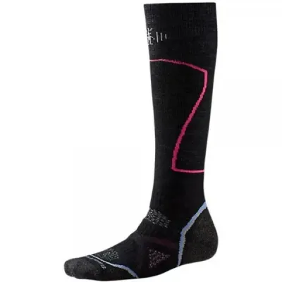 Шкарпетки жіночі Smartwool PhD Ski Medium Black, р. L (SW SW264.001-L) - Robinzon.ua