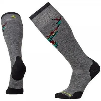 Шкарпетки чоловічі Smartwool PhD Slopestyle Medium Akaigawa Medium Gray, р. M (SW 15044.052-M) - Robinzon.ua