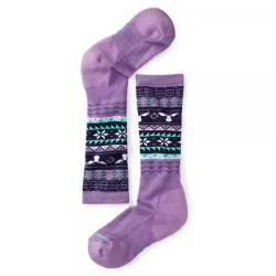 Шкарпетки для дівчаток Smartwool Wintersport Fairisle Moose Lilac, р. XS (SW 15012.703-XS) - Robinzon.ua