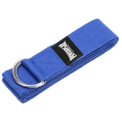 Ремінь для йоги PowerPlay PP_4409 183*3.8см. Синій - Robinzon.ua