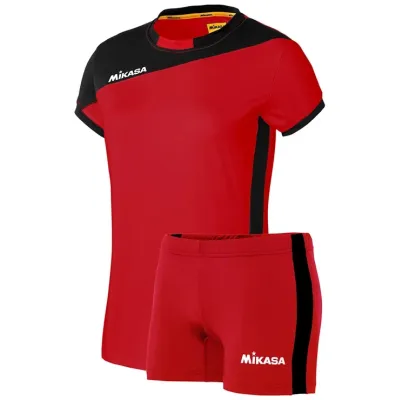 Волейбольна жіноча форма Mikasa Червоний L (MT375-03) - Robinzon.ua