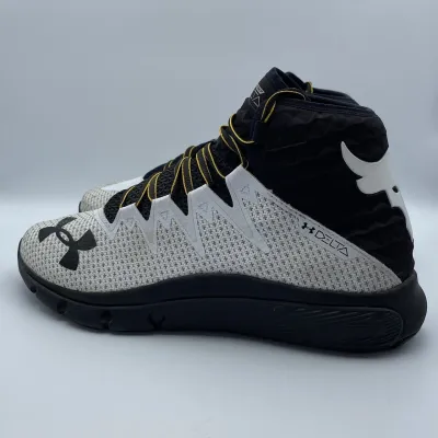 Кросівки UA X Rock Delta CG-WHT/BLK/WHT Білий Муж (11,5) 45.5 (3021055-102) - Robinzon.ua