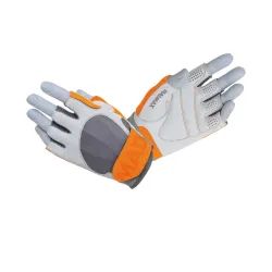 Рукавички для фітнесу та важкої атлетики MadMax MFG-850 Crazy Grey/Orange M - Robinzon.ua