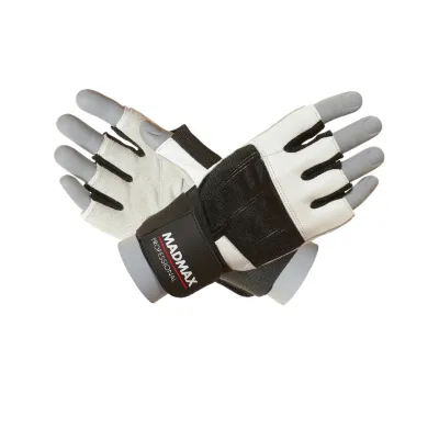 Рукавички для фітнесу MadMax MFG-269 Professional White S - Robinzon.ua