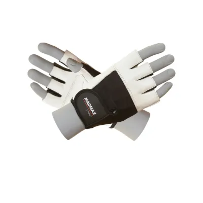 Перчатки для фитнеса и тяжелой атлетики MadMax MFG-444 Fitness White XXL - Robinzon.ua