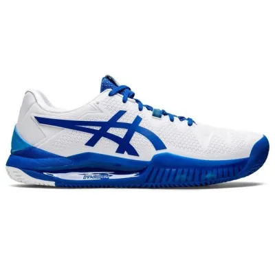 Кросcовки муж.  Asics Gel-resolution 9 clay white/ocean-blue (45) 11 1041A375-101 45 - Robinzon.ua