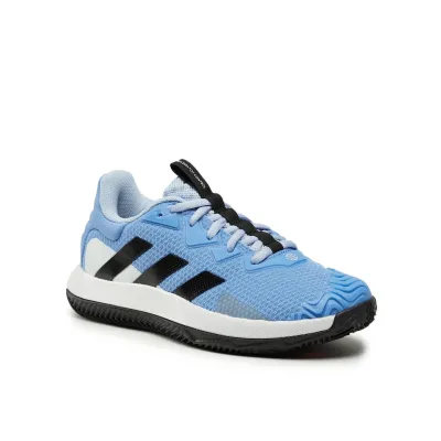 Кросcовки муж.   Adidas Solematch Control Clay голубой UK9.5 (44) HQ8442 44 - Robinzon.ua