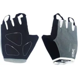 Рукавички для фітнесу та важкої атлетики LiveUP TRAINING GLOVES чорний, сірий S/M LS3066-SM Рукавички для фітнесу та важкої атлетики LiveUP TRAINING GLOVES чорний, сірий S/M LS3066-SM - Robinzon.ua
