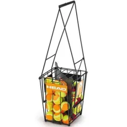 Кошик для тенісних м'ячів Head Ball Basket with separator Чорний (287251) - Robinzon.ua