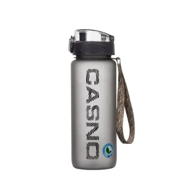 Пляшка для води CASNO 850 мл KXN-1183 Сіра + металевий вінчик - Robinzon.ua
