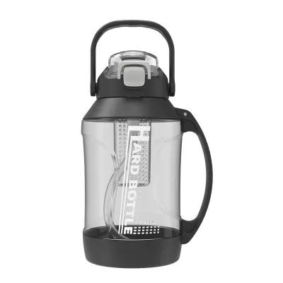 Пляшка для води CASNO 1900 мл KXN-1269 Чорна - Robinzon.ua