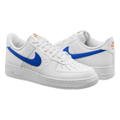 Мужские Кроссовки Nike Air Force 1 07 Белый Синий 42.5 (7dFD0667-100 42.5) - Robinzon.ua