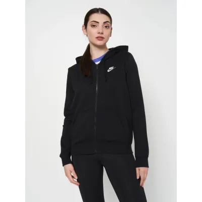 Жіноча Толстовка Nike W NSW ESSNTL FLC FZ HOODIE чорний Жін M BV4122-010 M - Robinzon.ua