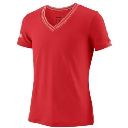 Детская Футболка Wilson jr team V-neck Красный 128-140 (WRA770102 128-140) Детская Футболка Wilson jr team V-neck Красный 128-140 (WRA770102 128-140) - Robinzon.ua