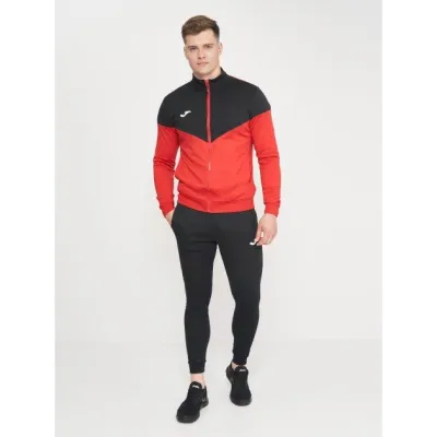 Чоловічий спортивний костюм Joma OXFORD Чорний Червоний M (102747.601) - Robinzon.ua