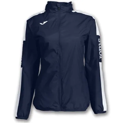 Жіноча вітровка Joma RAINJACKET CHAMPION IV NAVY-WHITE WOMAN синій,білий M 900382.302 M - Robinzon.ua