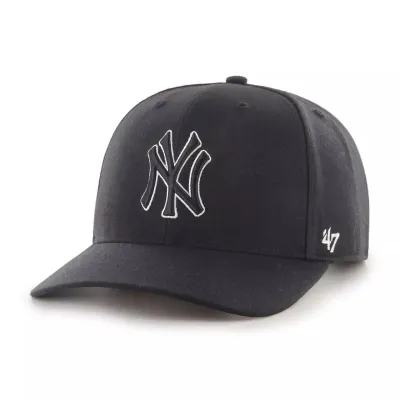 Кепка MVP 47 Brand MLB NEW YORK YANKEES DP Черный Уни OSFA (B-CLZOE17WBP-BKB) - Robinzon.ua