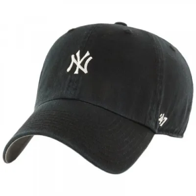 Кепка 47 Brand BASE RUNNER YANKEES One Size Black B-BSRNR17GWS-BK - Robinzon.ua